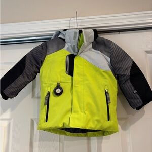 Obermeyer Neon and Dark Jacket